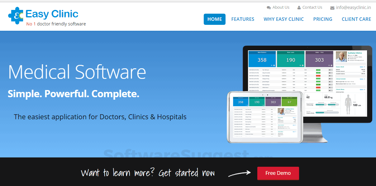 Easy Clinic Screenshot1